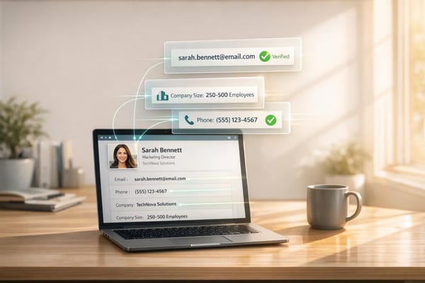 How Real-Time Enrichment Boosts Sales Performance